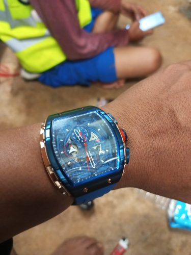 MINI FOCUS 0399G Jam Tangan Pria Outdoor Waterproof Luminous Original photo review