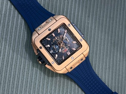 MINI FOCUS brand watch Popular trendy men's watch composite square case hollow men's watch 0475G photo review